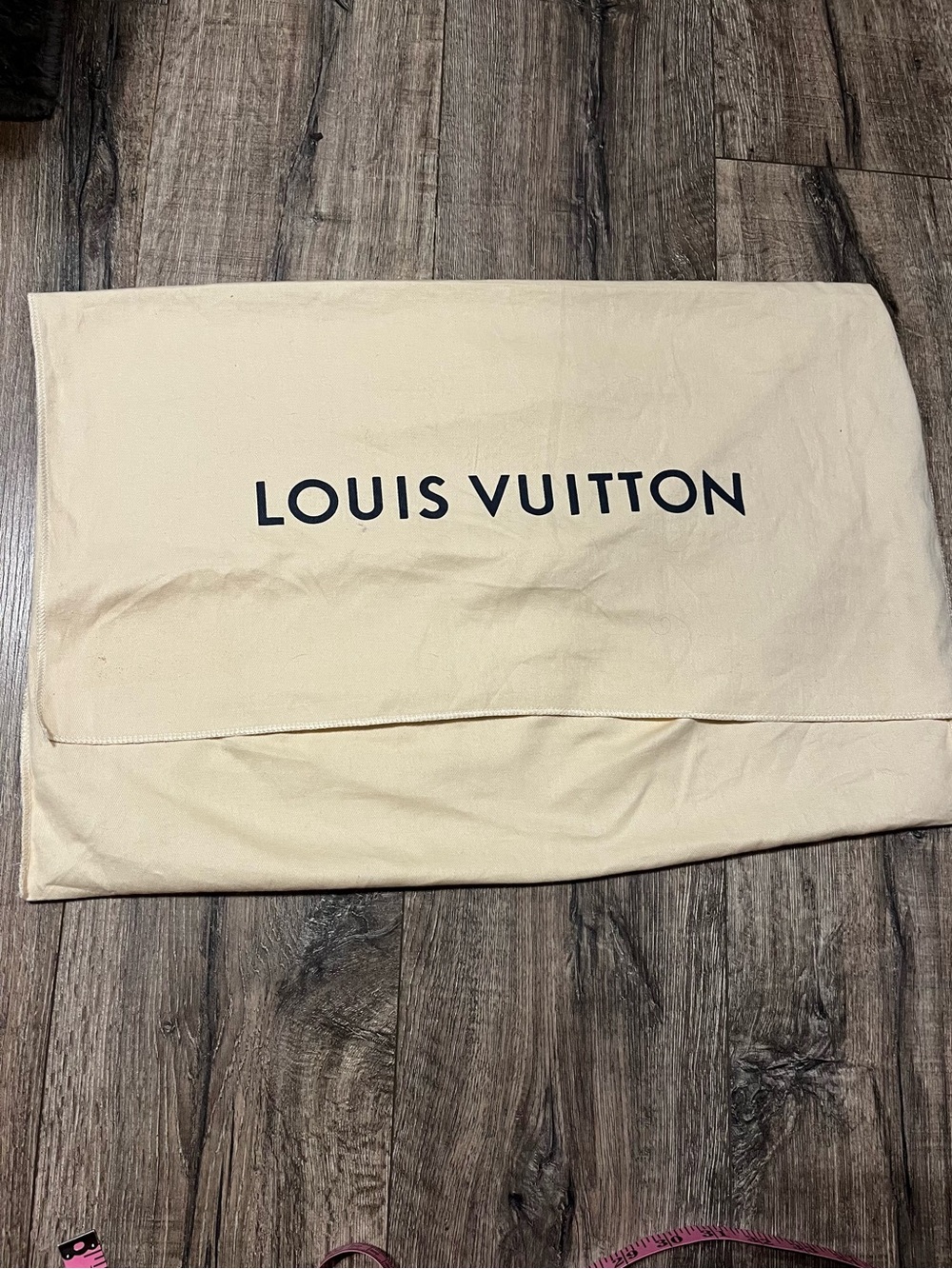 Louis Vuitton dust bag